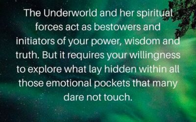 The Underworld: Activate & Initiate Your Inner Power, Wisdom & Truth